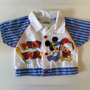 Vintage 1993 Disney Baby Buttoned Shirt